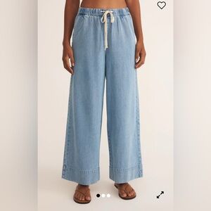 Z Supply Sky Blue Flare Jeans